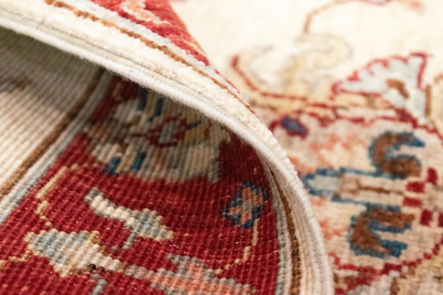Ziegler Teppich 93 x 63 cm - beige - Image 4