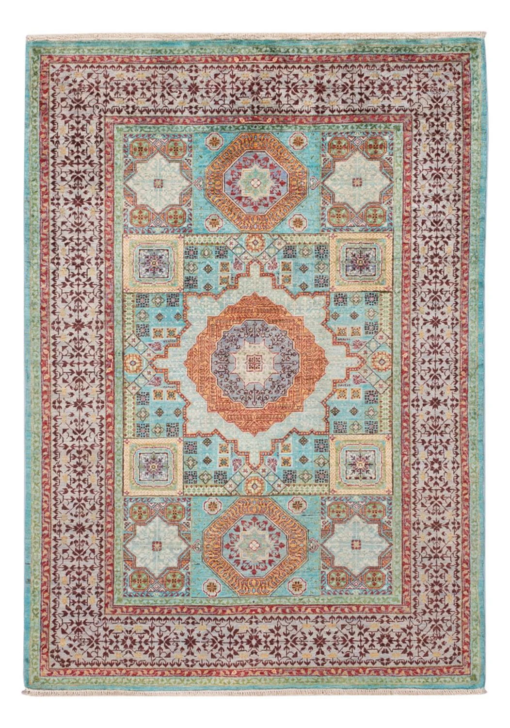 Ziegler Teppich - Ariana - 175 x 123 cm - türkis
