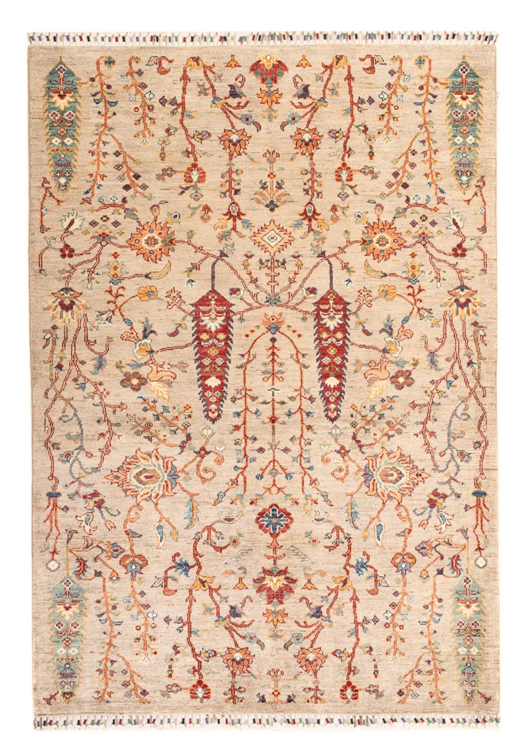 Ziegler Teppich - Ariana - 181 x 125 cm - mehrfarbig