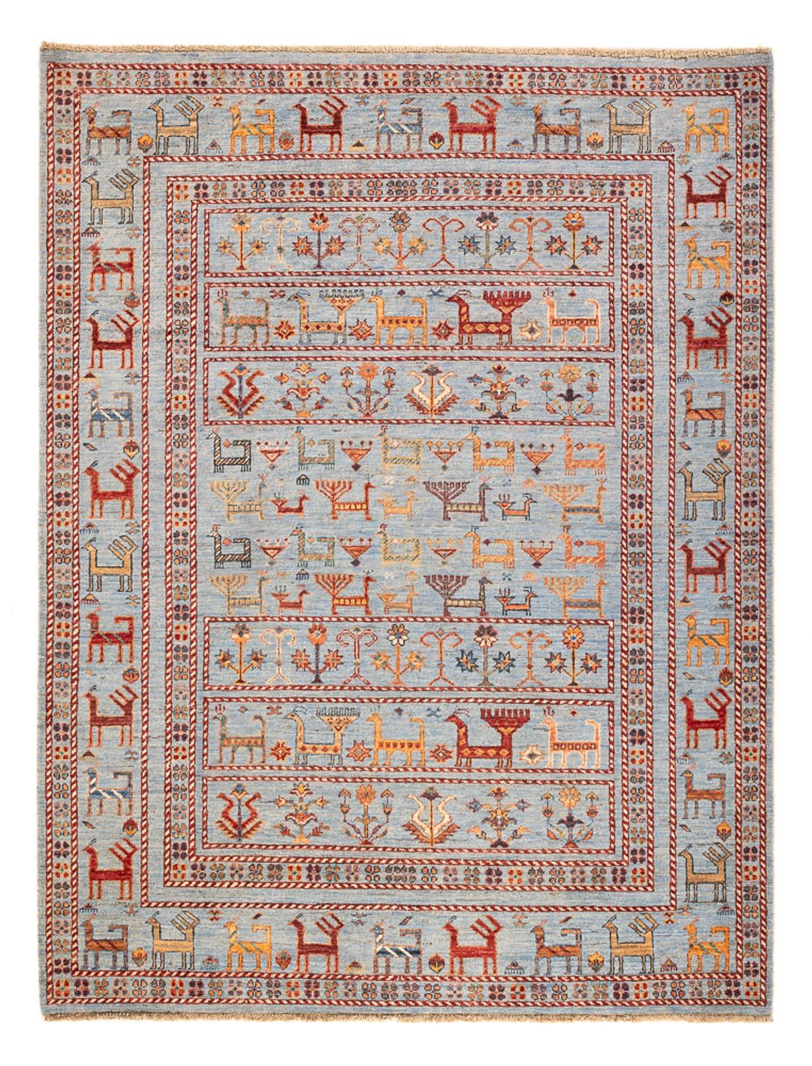 Ziegler Teppich - Ariana - 197 x 157 cm - hellblau