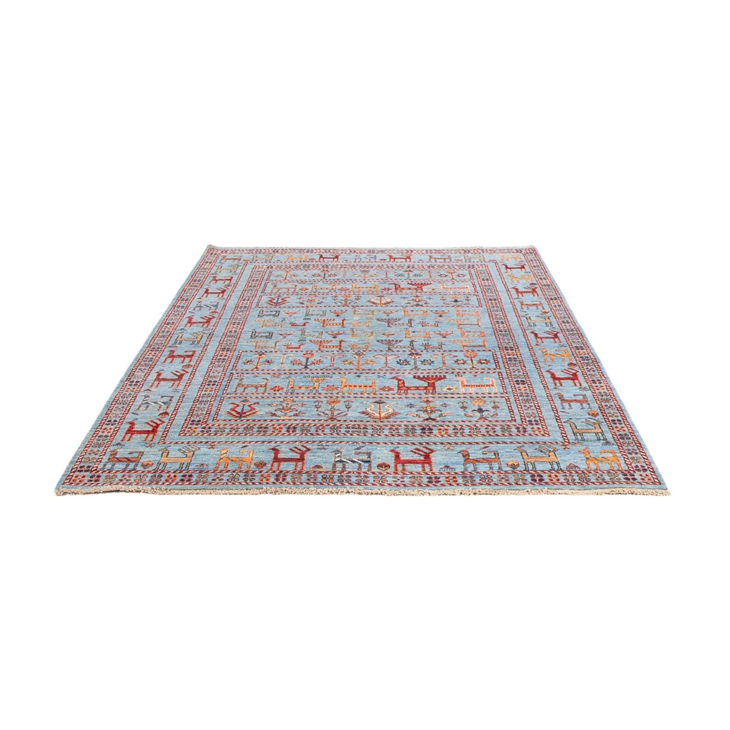 Ziegler Teppich - Ariana - 197 x 157 cm - hellblau - Image 5