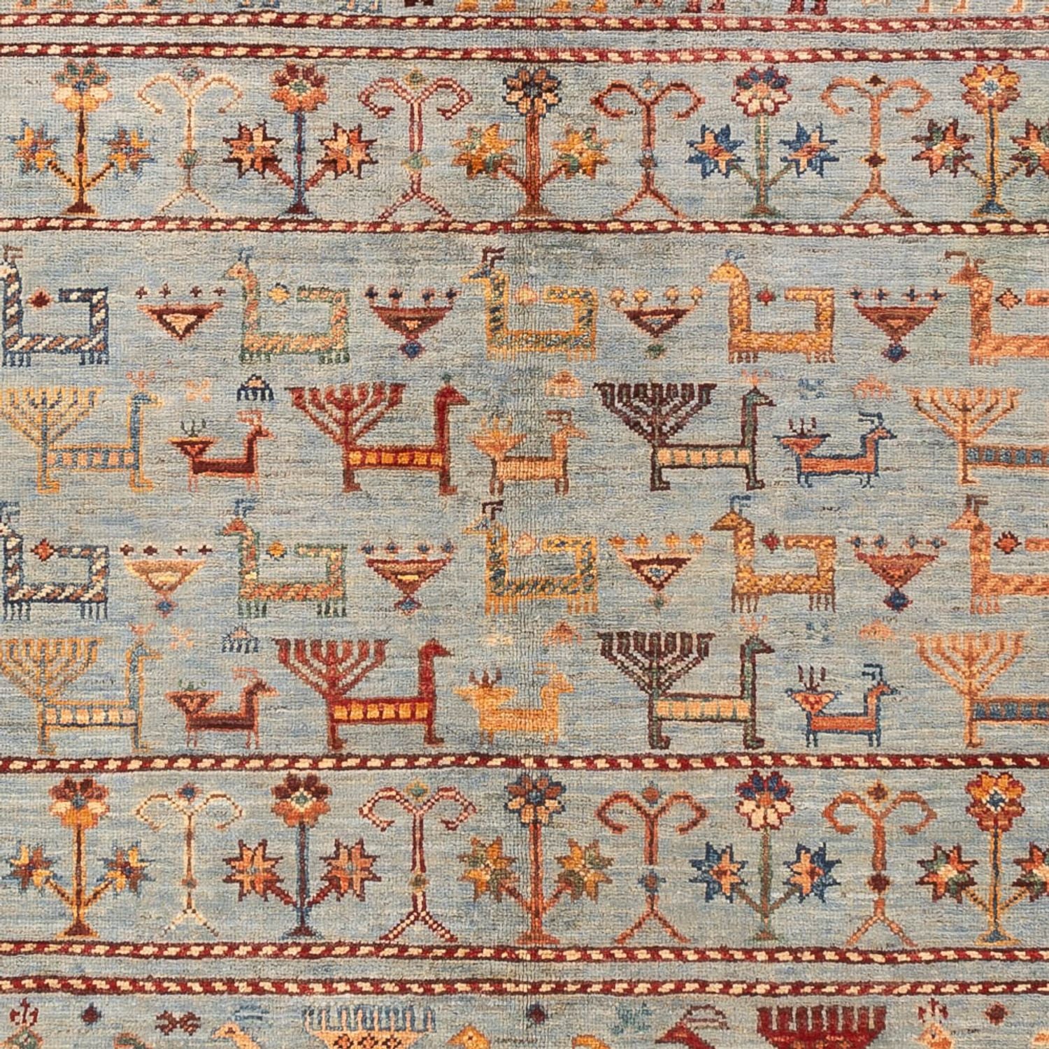 Ziegler Teppich - Ariana - 198 x 156 cm - hellblau - Image 2