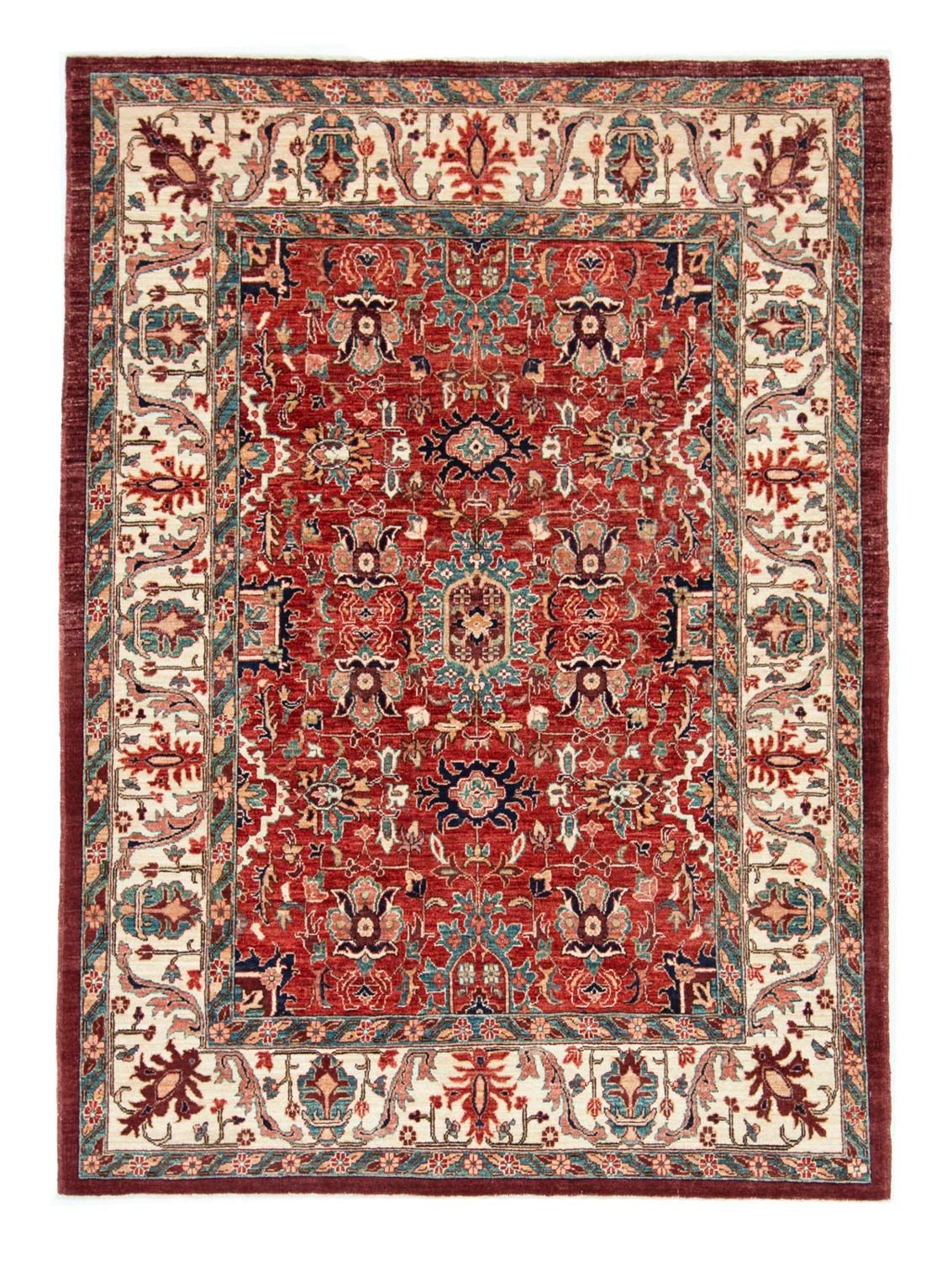 Ziegler Teppich - Ariana 200 x 148 cm - dunkelrot