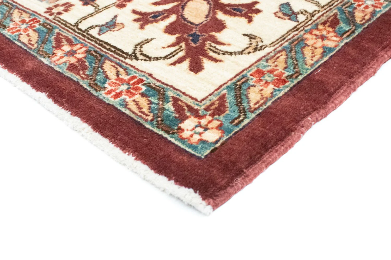 Ziegler Teppich - Ariana 200 x 148 cm - dunkelrot - Image 2