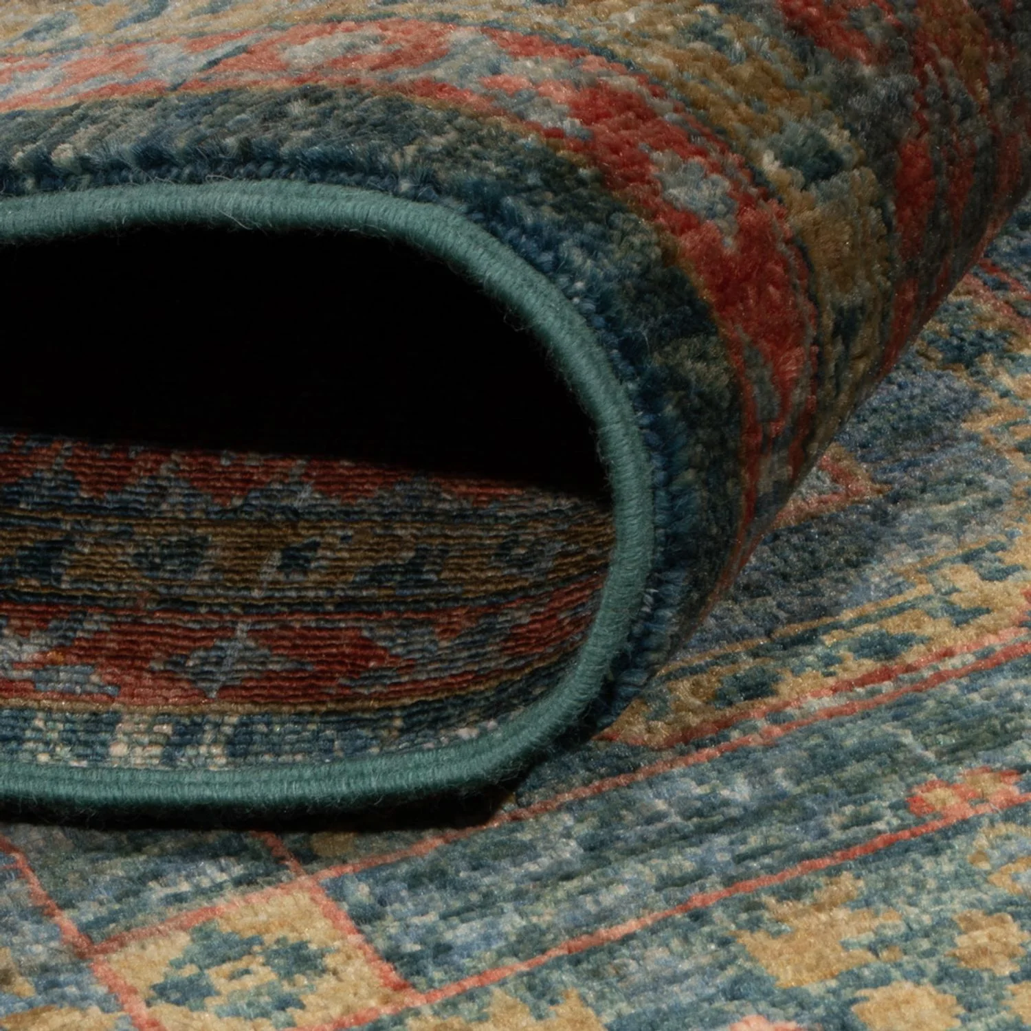 Ziegler Teppich - Ariana - 201 x 153 cm - seeblau - Image 4