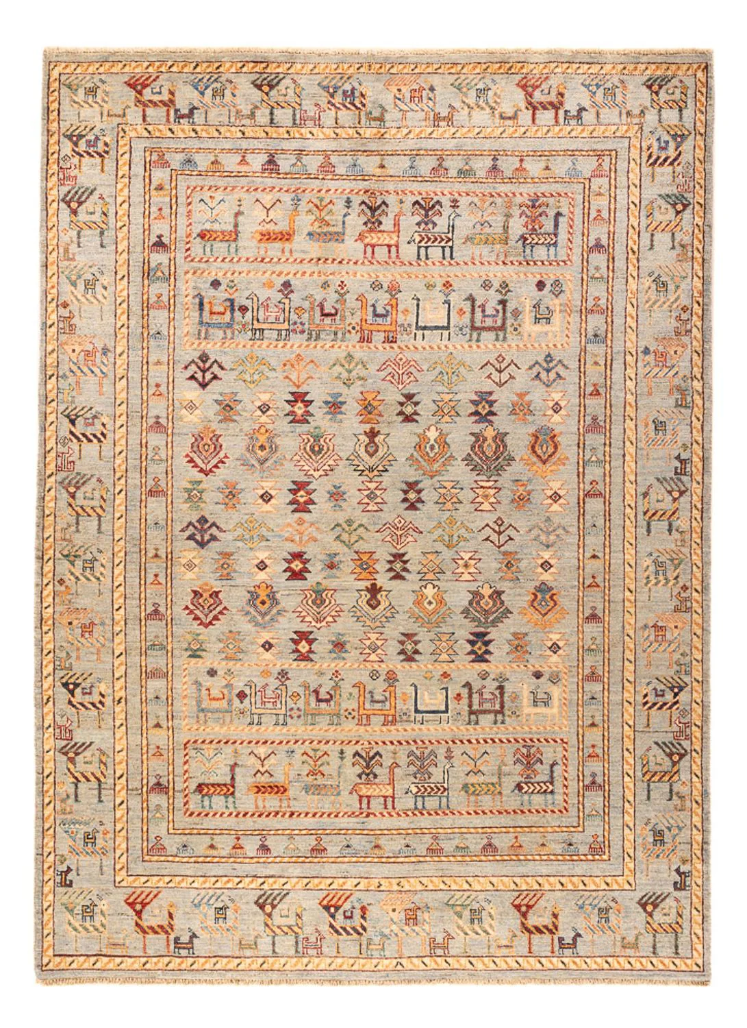 Ziegler Teppich - Ariana - 204 x 153 cm - dunkelbeige