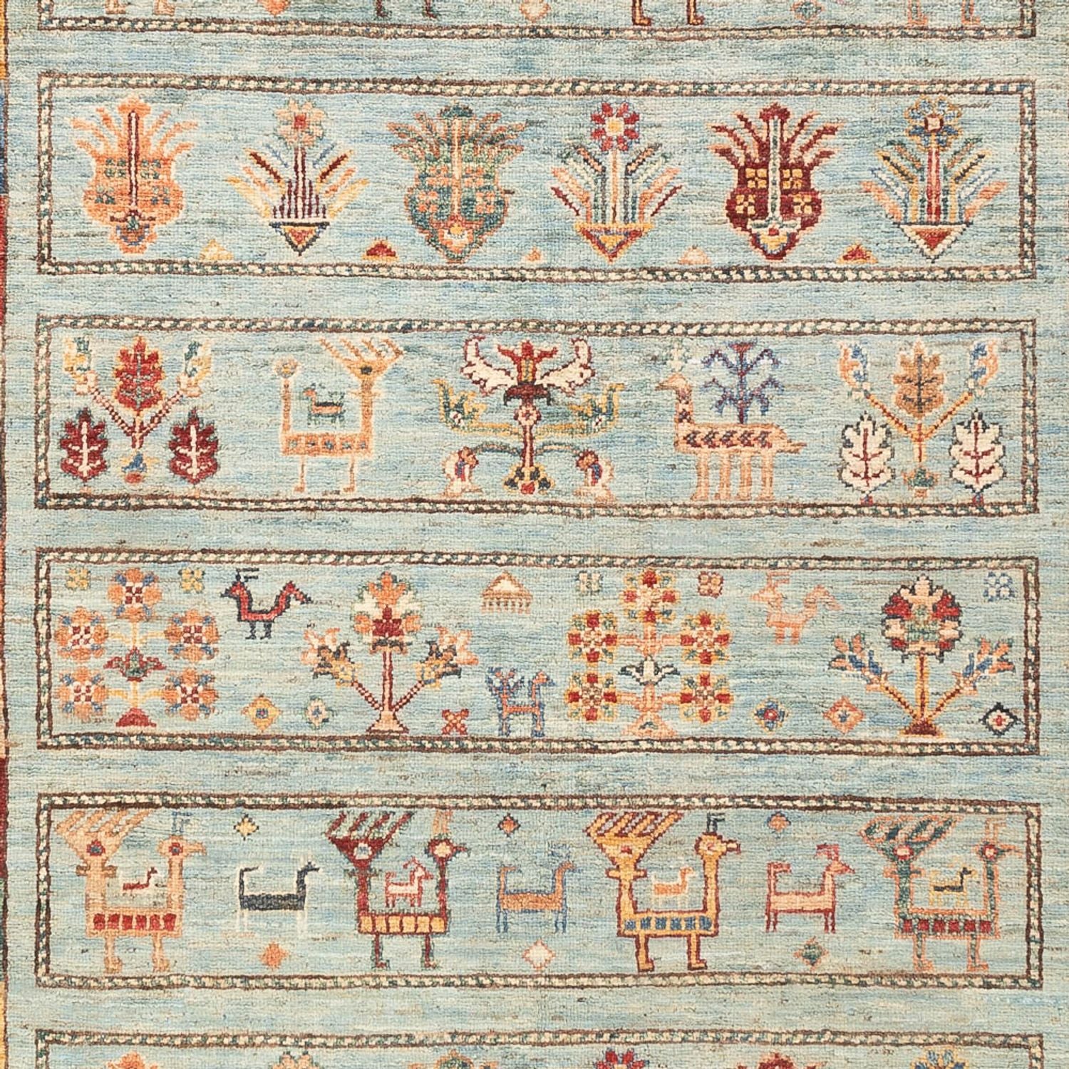 Ziegler Teppich - Ariana - 211 x 156 cm - hellblau - Image 2