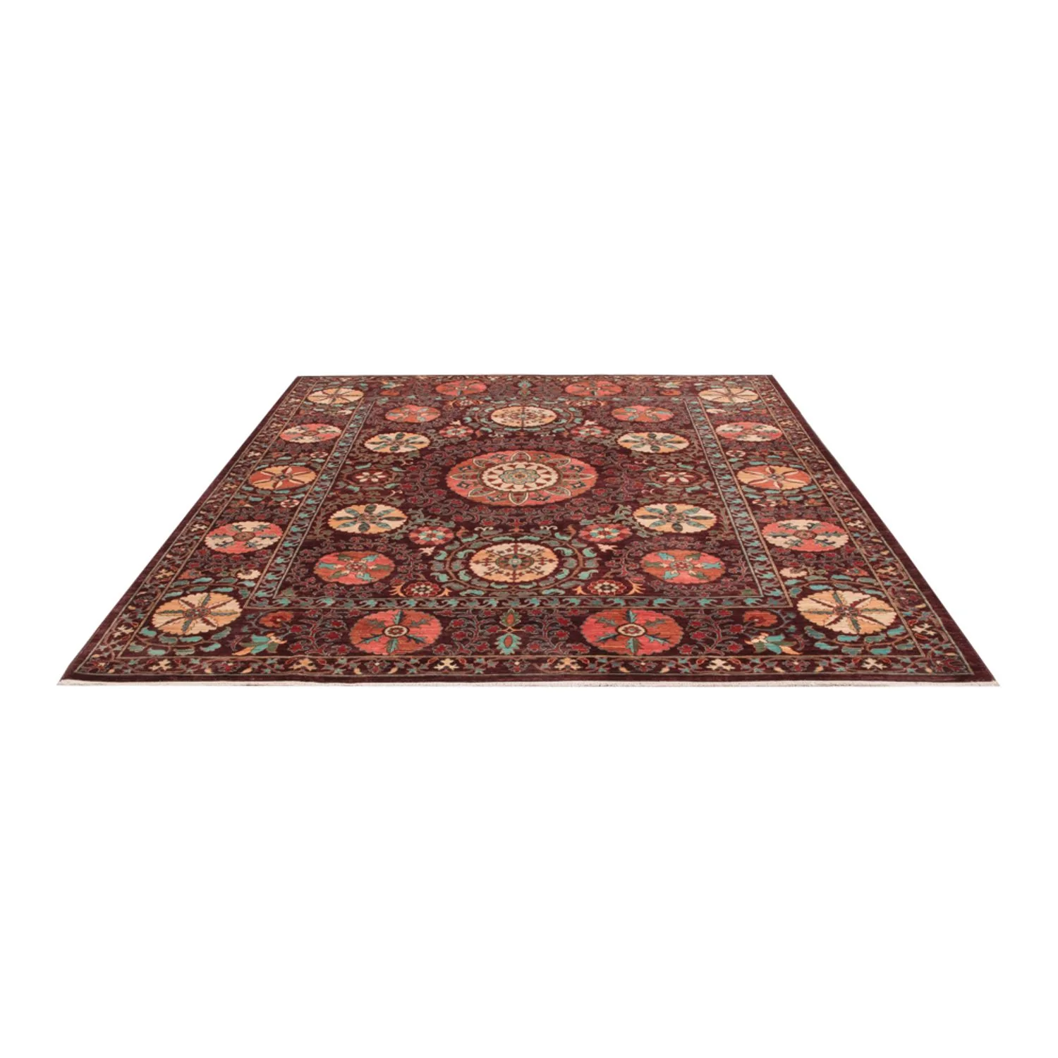 Ziegler Teppich - Ariana - 251 x 202 cm - weinrot - Image 5