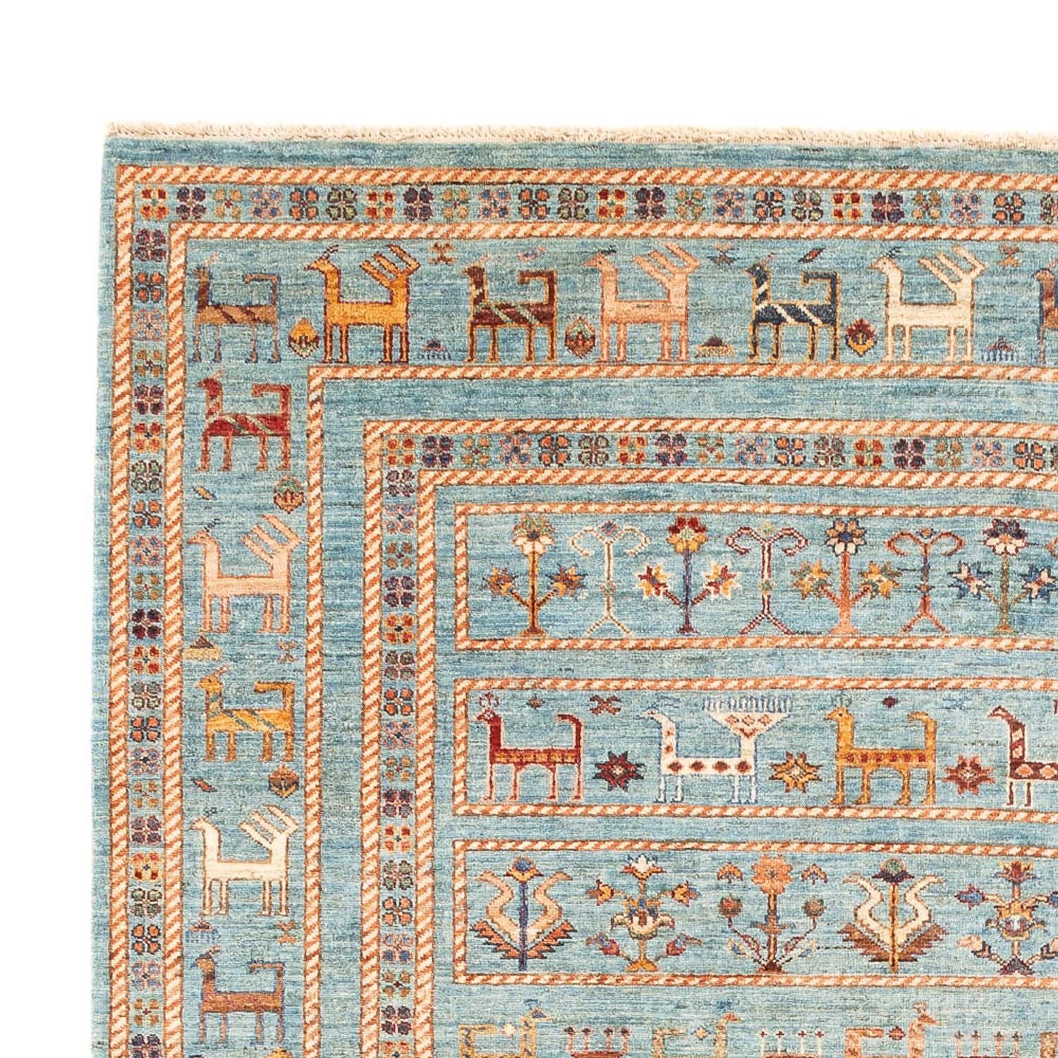 Ziegler Teppich - Ariana - 300 x 209 cm - hellblau - Image 3