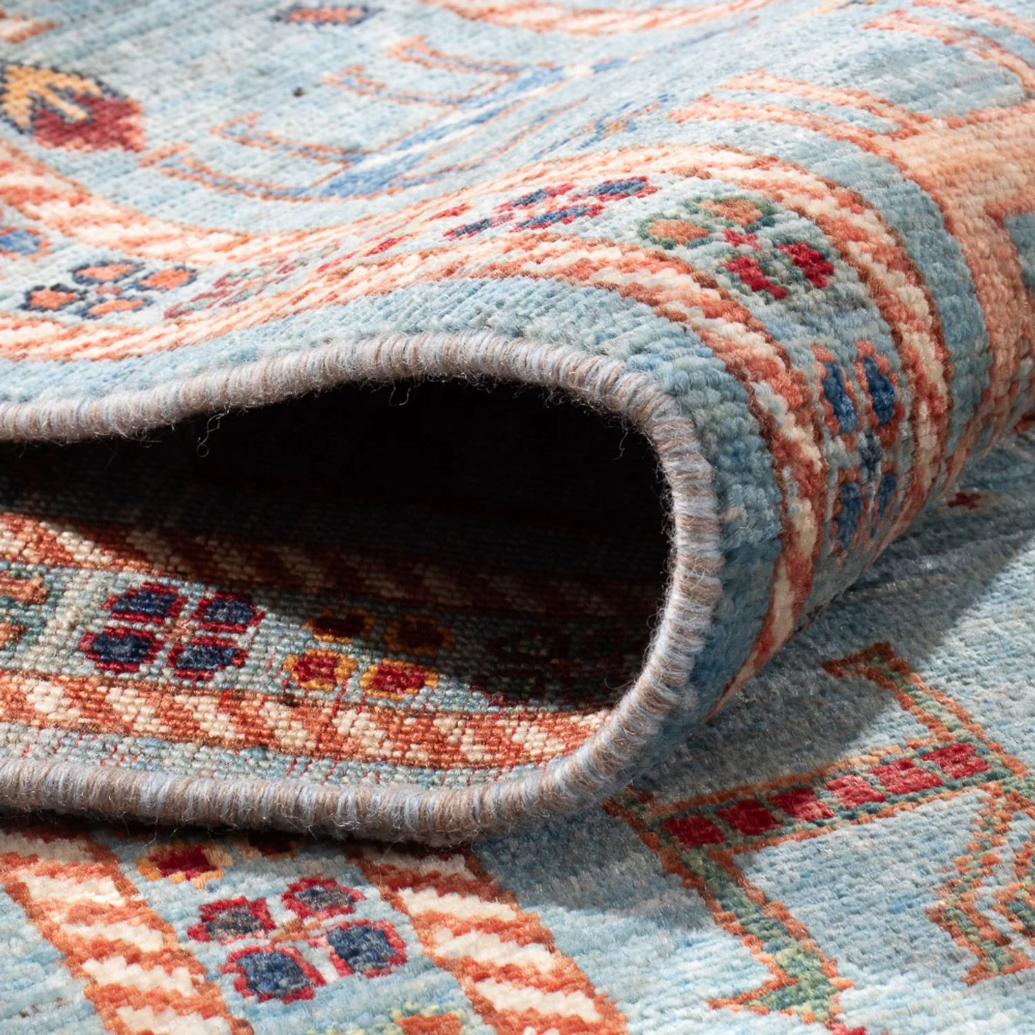 Ziegler Teppich - Ariana - 300 x 209 cm - hellblau - Image 4