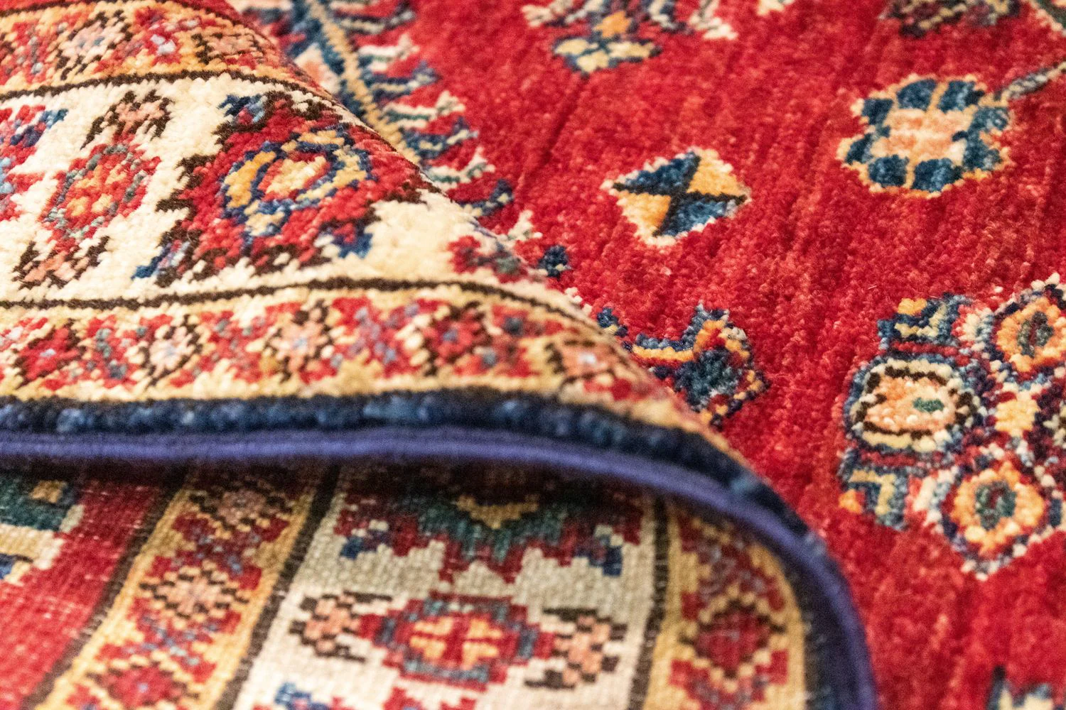 Ziegler Teppich - Kazak 126 x 87 cm - rot - Image 4