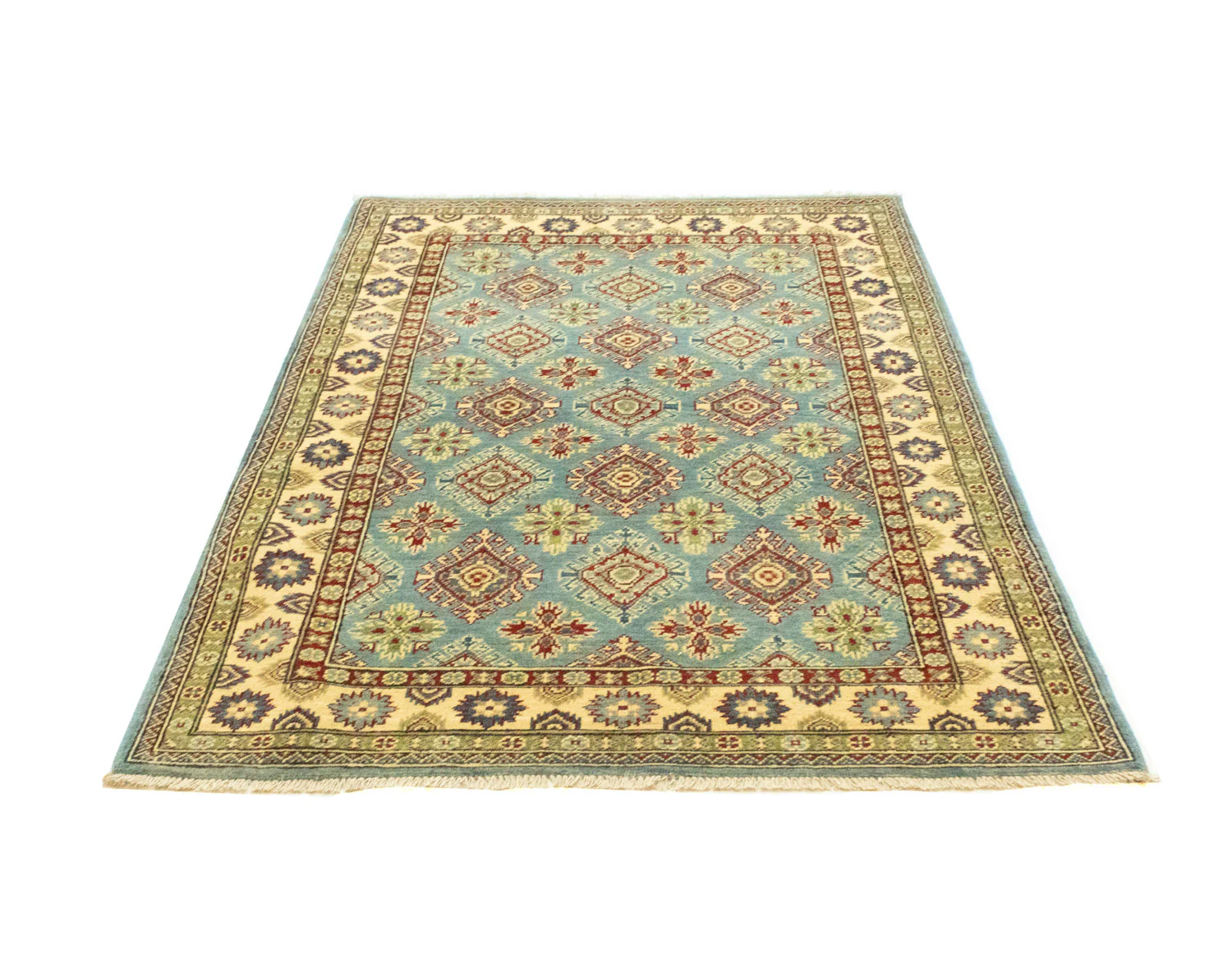Ziegler Teppich - Kazak 183 x 118 cm - hellblau - Image 5