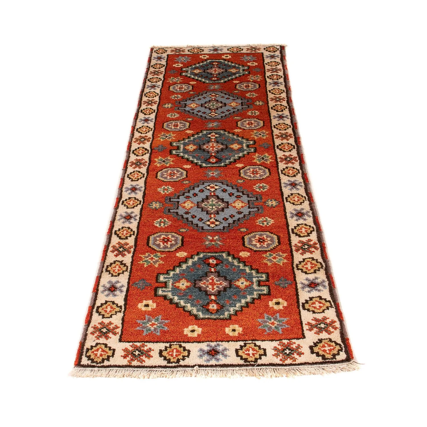 Ziegler Teppich - Kazak 202 x 64 cm - rost - Image 5