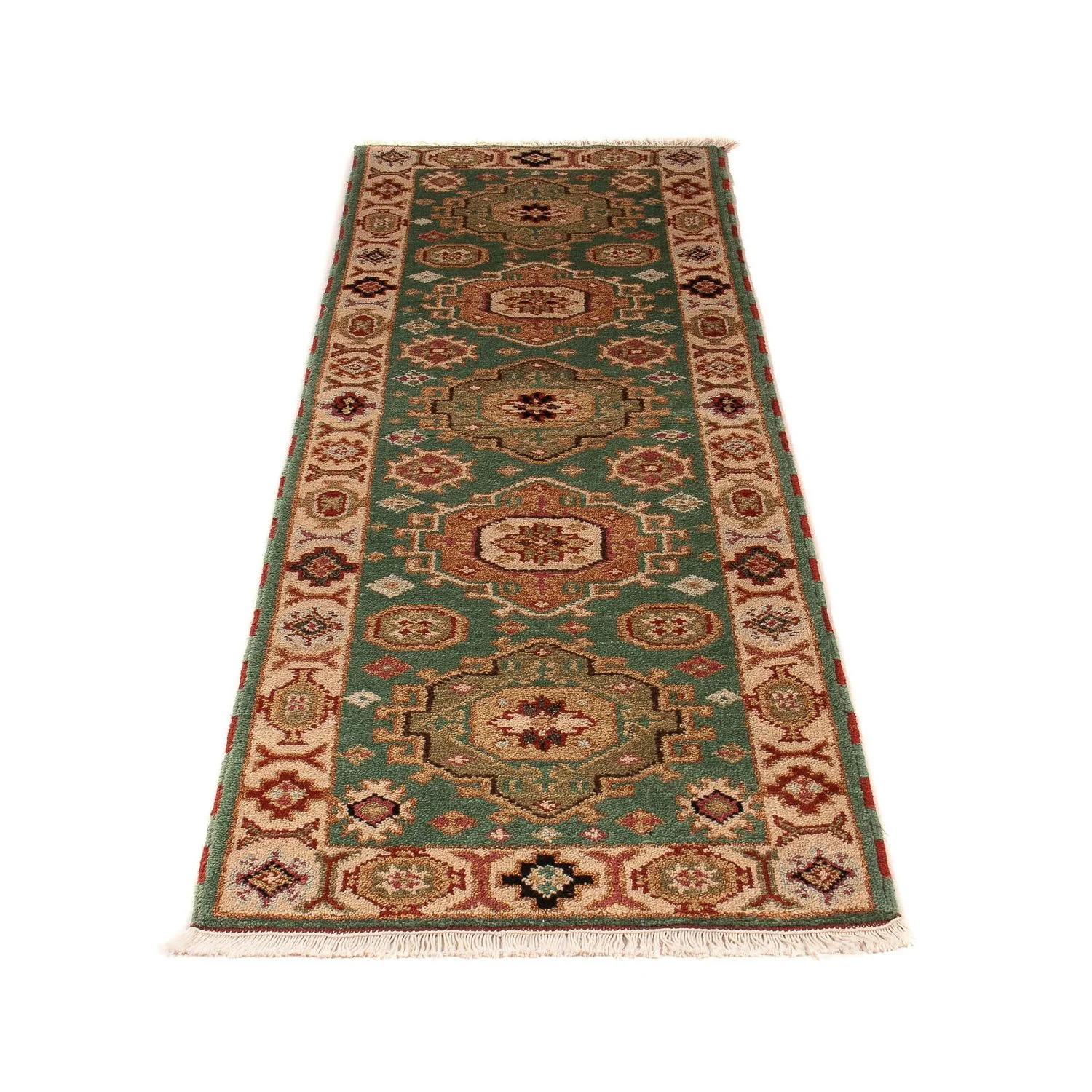 Ziegler Teppich - Kazak 205 x 62 cm - grün - Image 5