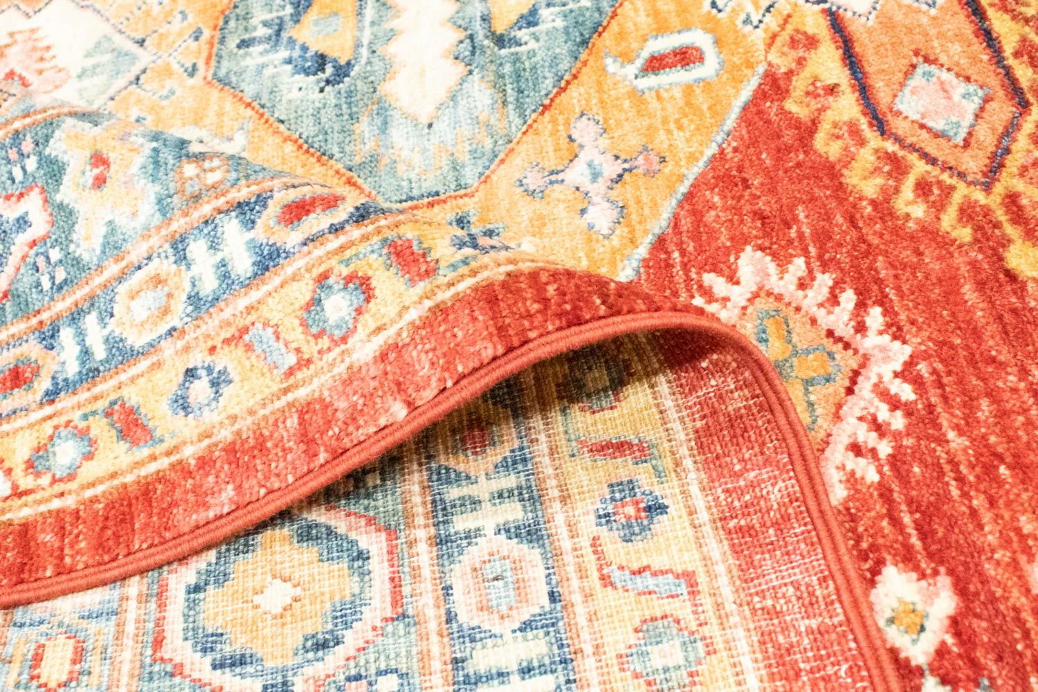 Ziegler Teppich - Kazak 209 x 145 cm - mehrfarbig - Image 3