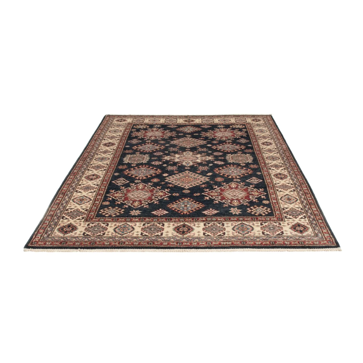 Ziegler Teppich - Kazak - 211 x 152 cm - dunkelblau - Image 5