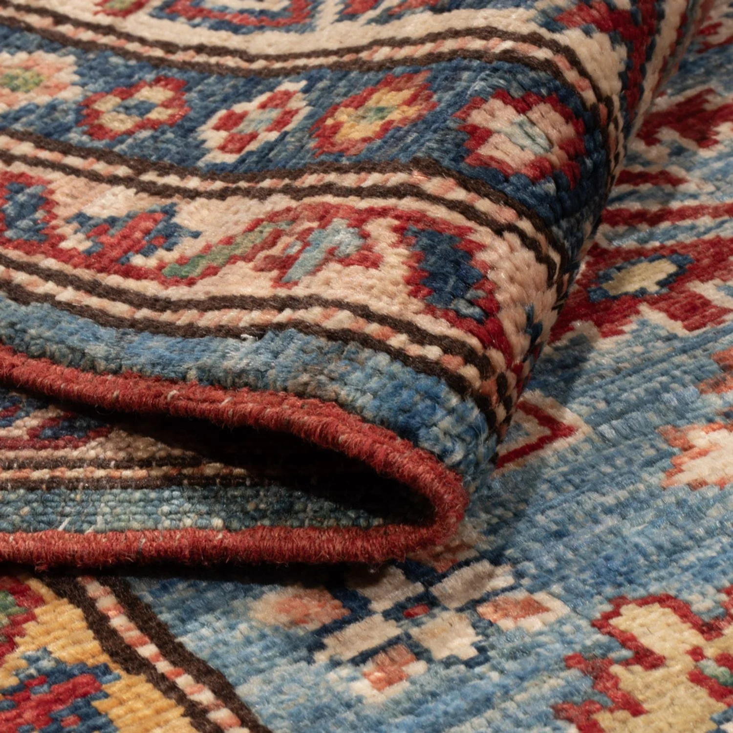 Ziegler Teppich - Kazak - 241 x 173 cm - hellblau - Image 4