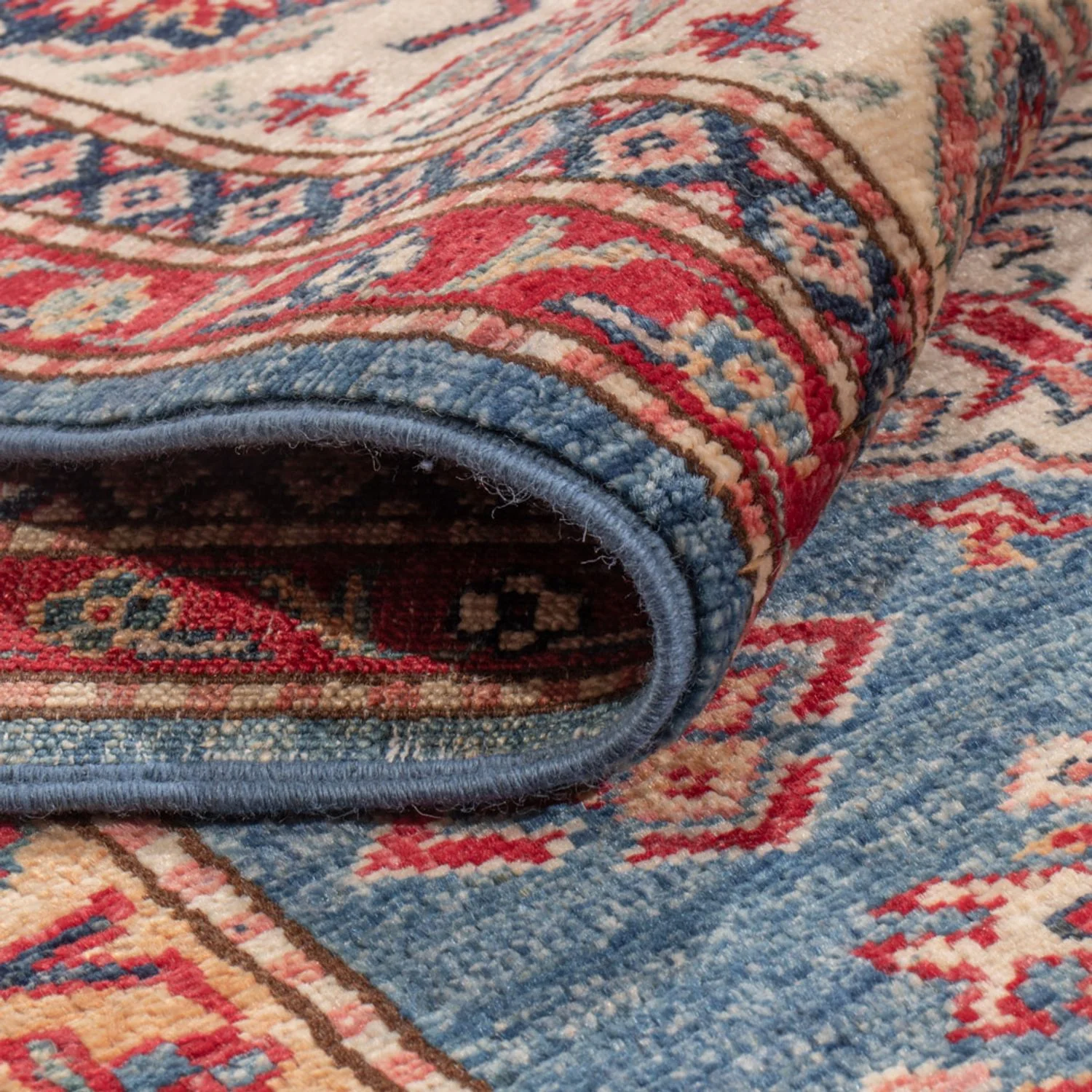 Ziegler Teppich - Kazak - 244 x 175 cm - blau - Image 4