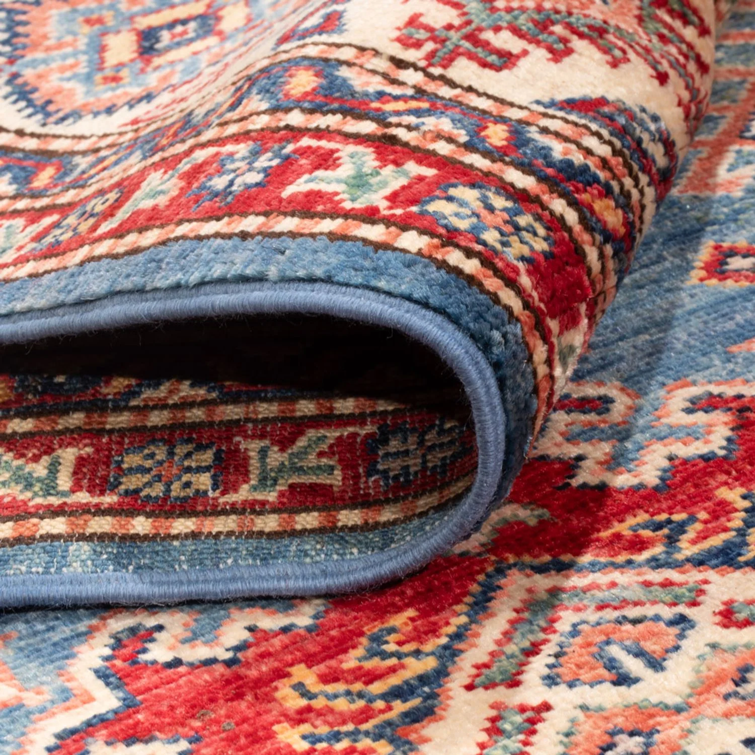 Ziegler Teppich - Kazak - 245 x 168 cm - blau - Image 4