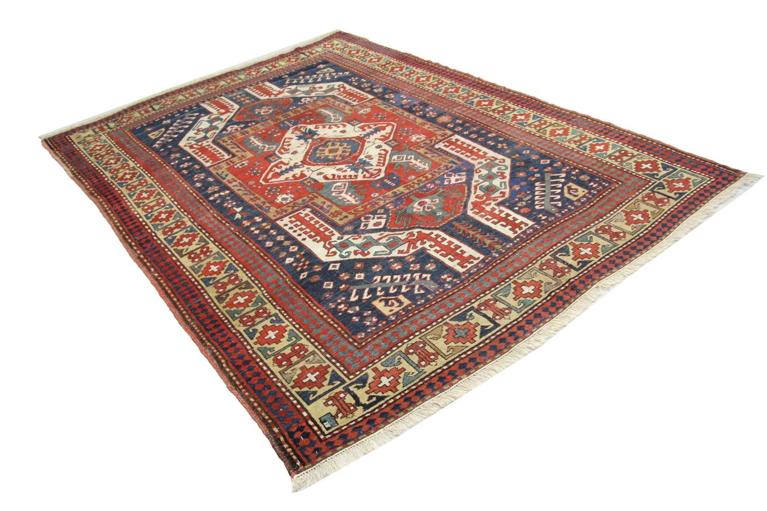 Ziegler Teppich - Kazak 250 x 186 cm - blau - Image 3