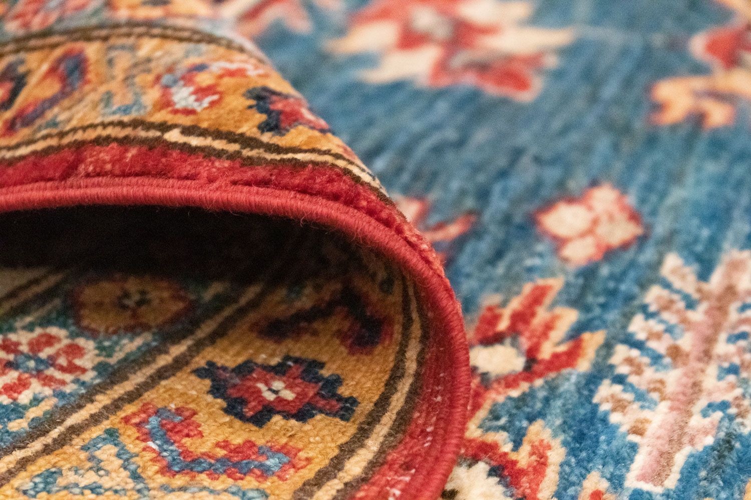 Ziegler Teppich - Kazak 292 x 206 cm - blau - Image 4