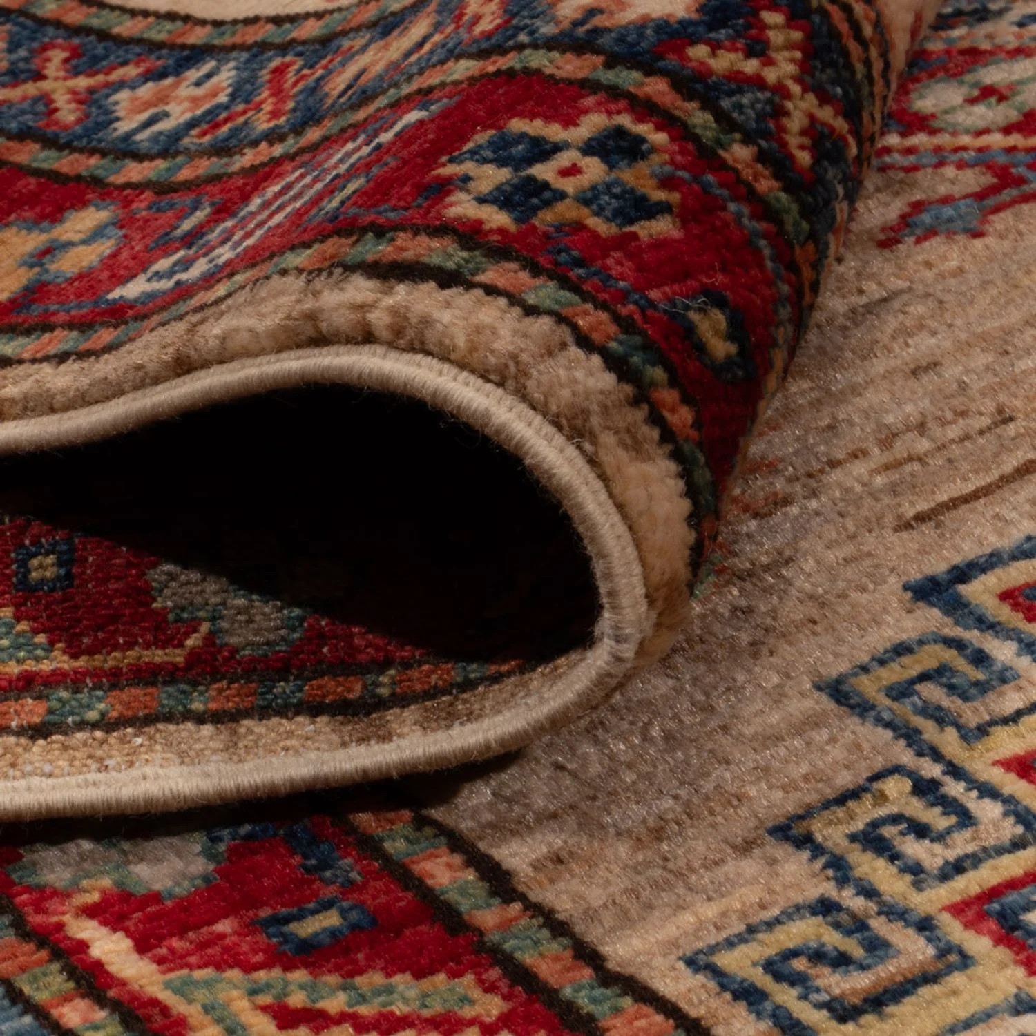 Ziegler Teppich - Kazak - 295 x 204 cm - dunkelbeige - Image 4