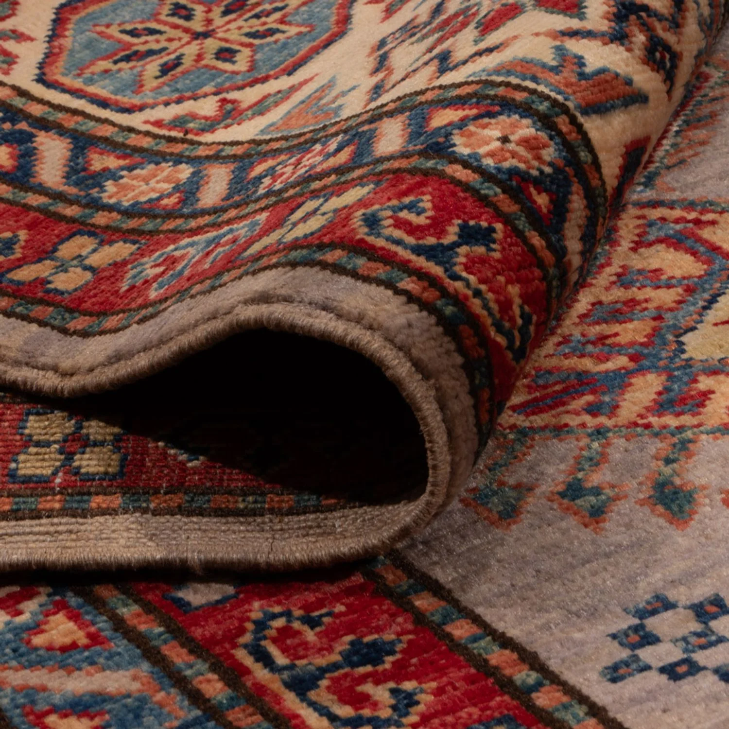 Ziegler Teppich - Kazak - 296 x 207 cm - dunkelbeige - Image 4