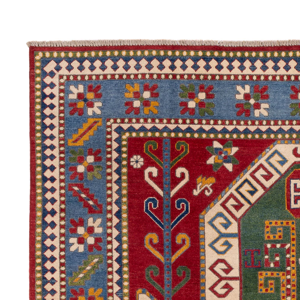 Ziegler Teppich - Kazak - 298 x 210 cm - grün - Image 3