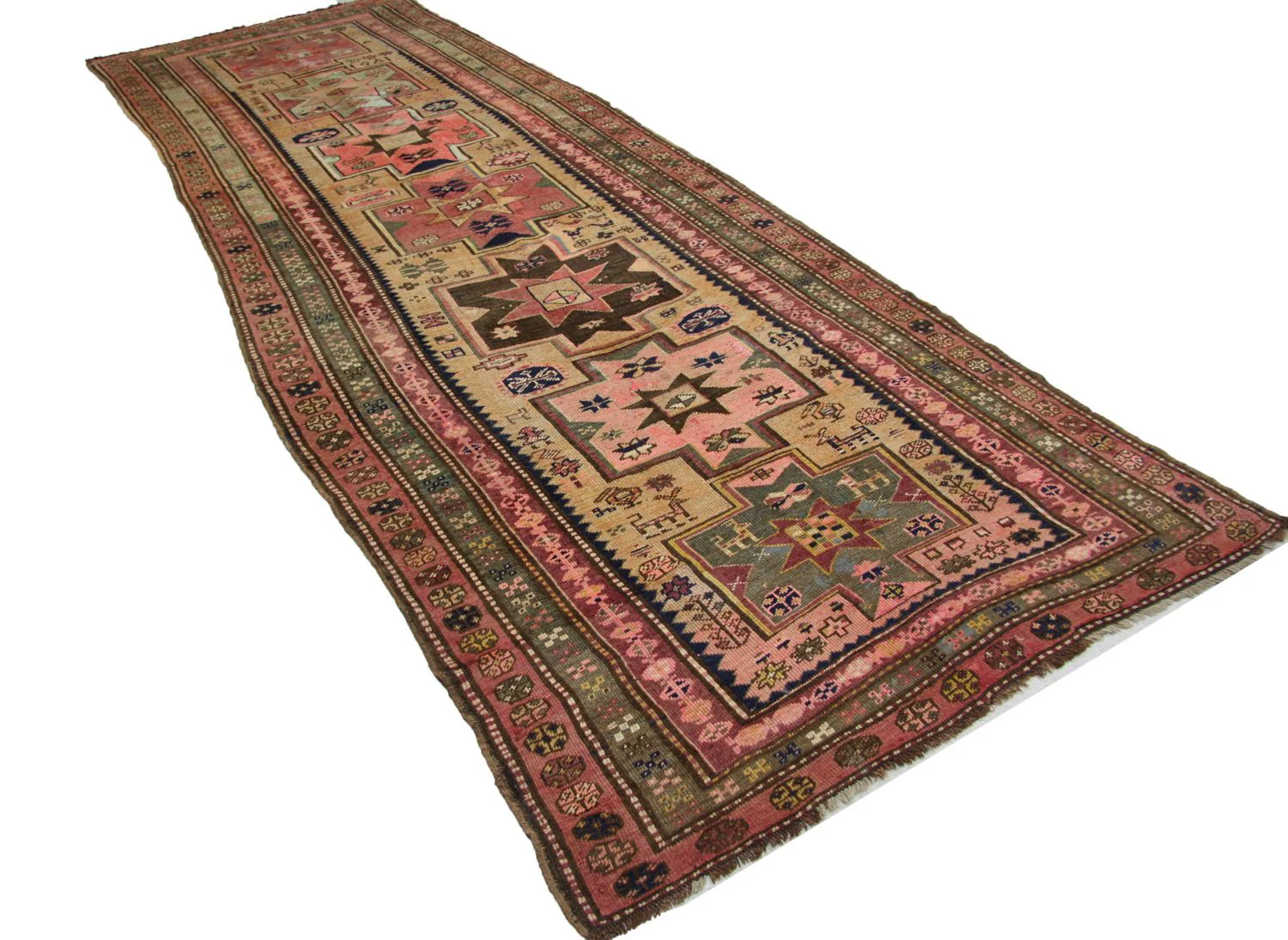 Ziegler Teppich - Kazak 390 x 148 cm - mehrfarbig - Image 3
