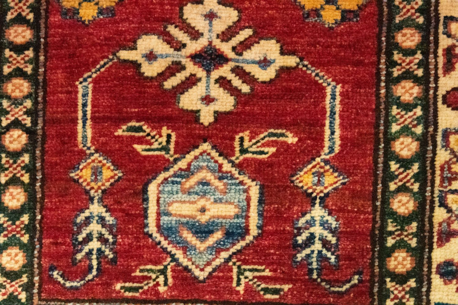 Ziegler Teppich - Kazak 93 x 62 cm - rot - Image 2