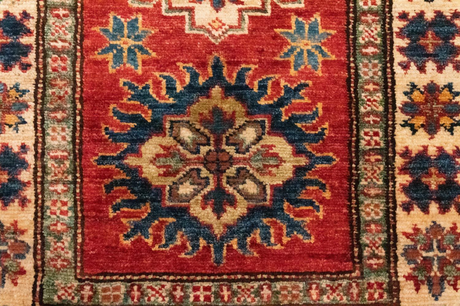 Ziegler Teppich - Kazak 95 x 58 cm - rot - Image 2
