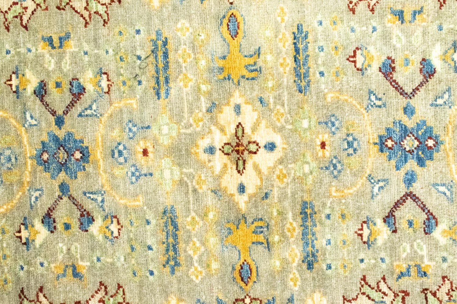 Ziegler Teppich - Modern 115 x 80 cm - hellgrün - Image 2