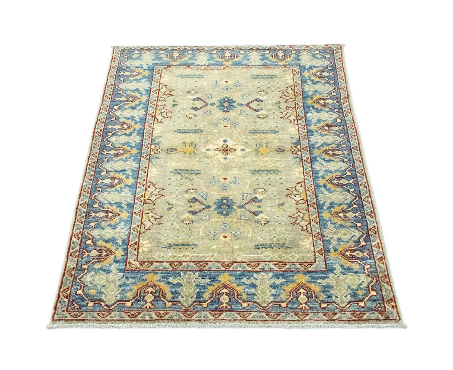 Ziegler Teppich - Modern 115 x 80 cm - hellgrün - Image 5