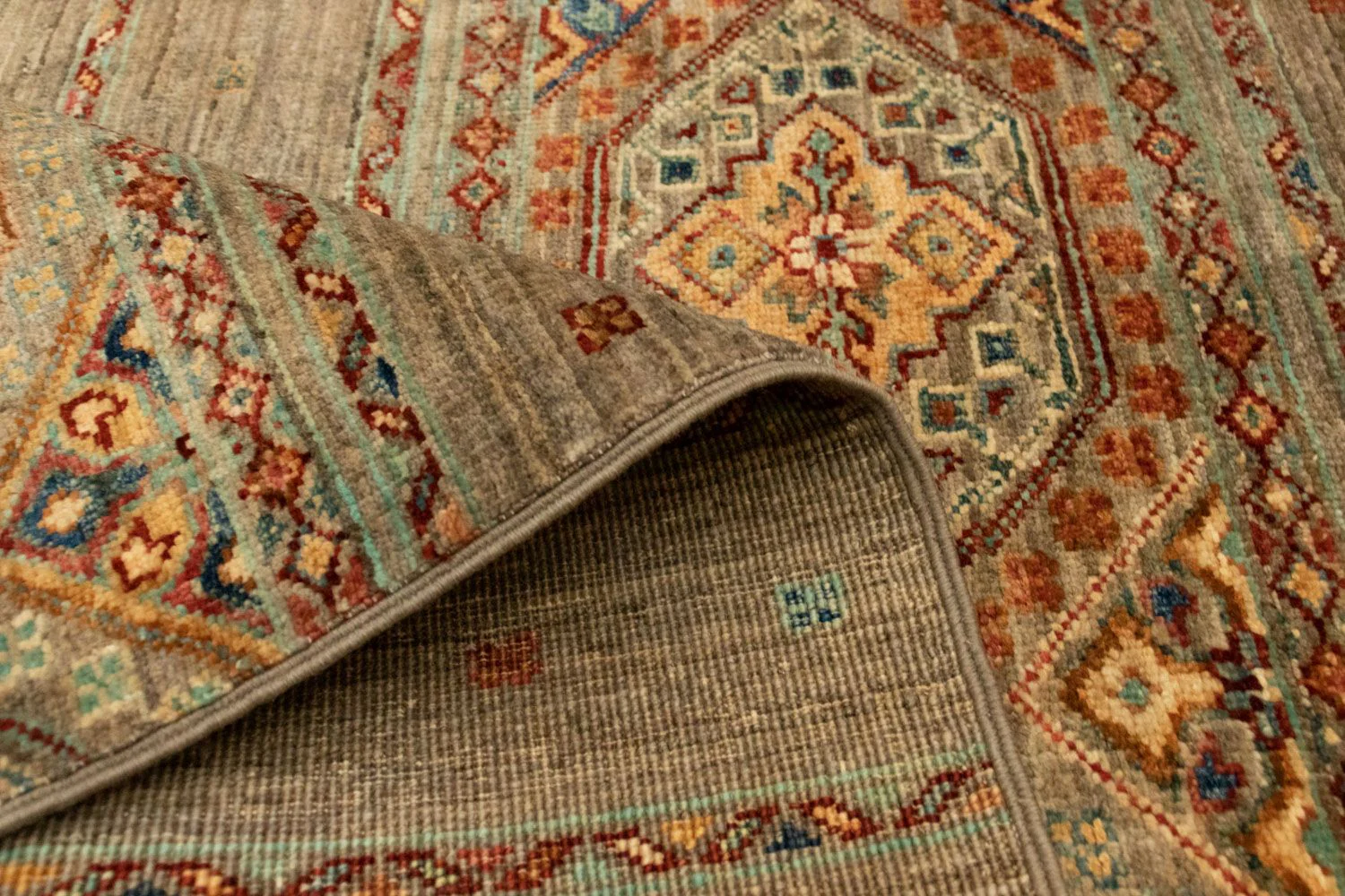 Ziegler Teppich - Modern 123 x 82 cm - dunkelbraun - Image 4