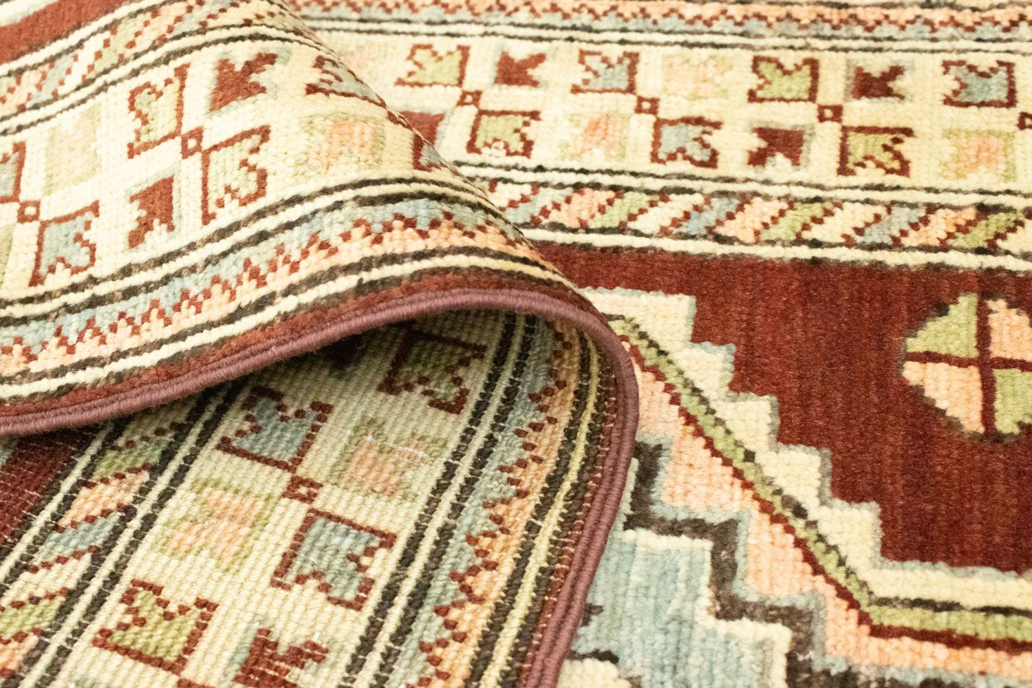 Ziegler Teppich - Modern 182 x 60 cm - rot - Image 4