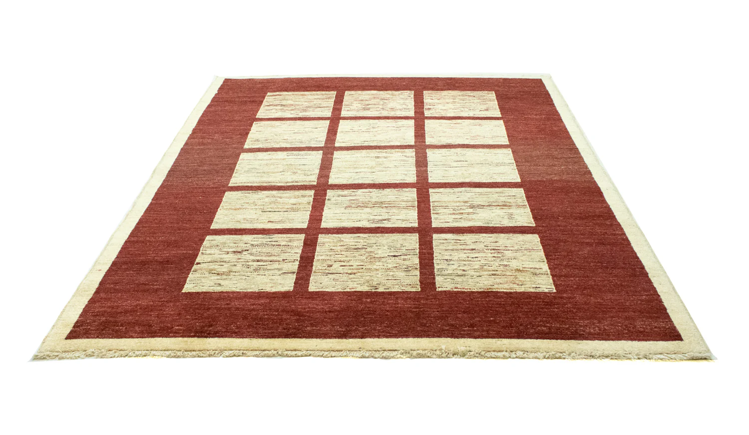 Ziegler Teppich - Modern 240 x 183 cm - hellbeige - Image 5
