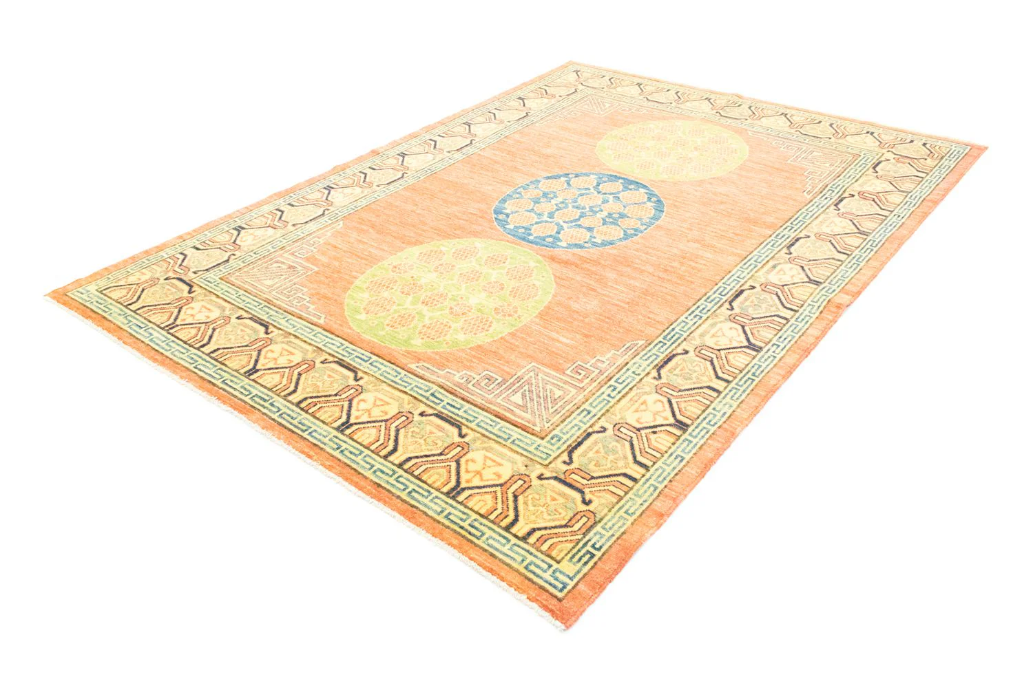 Ziegler Teppich - Modern 257 x 184 cm - orange - Image 3