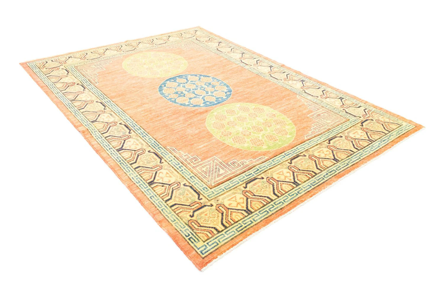 Ziegler Teppich - Modern 257 x 184 cm - orange - Image 4