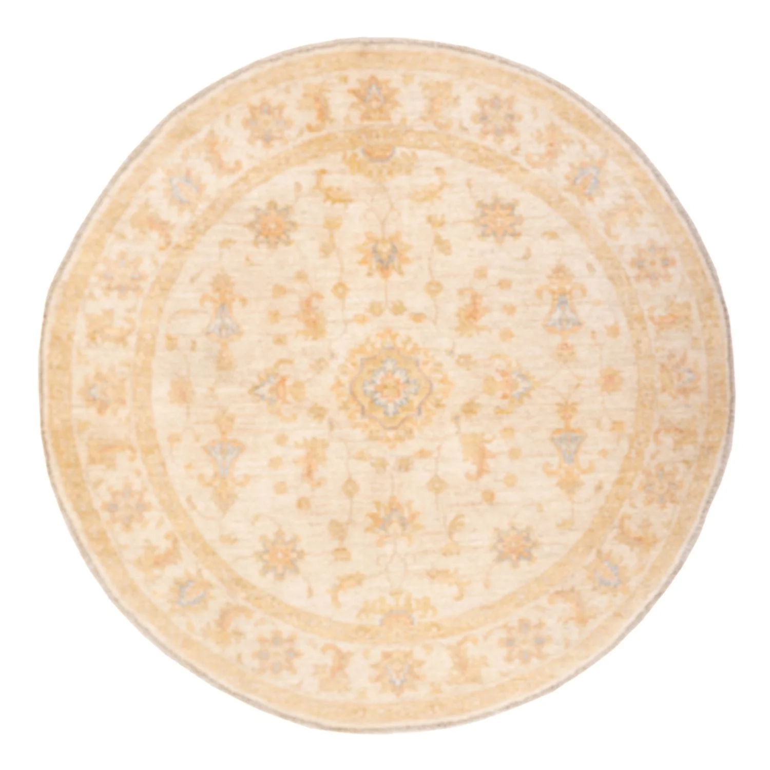 Ziegler Teppich rund  - 149 x 148 cm - beige