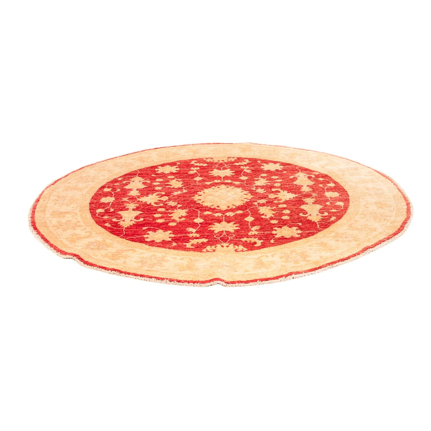 Ziegler Teppich rund  - 149 x 149 cm - rot - Image 4