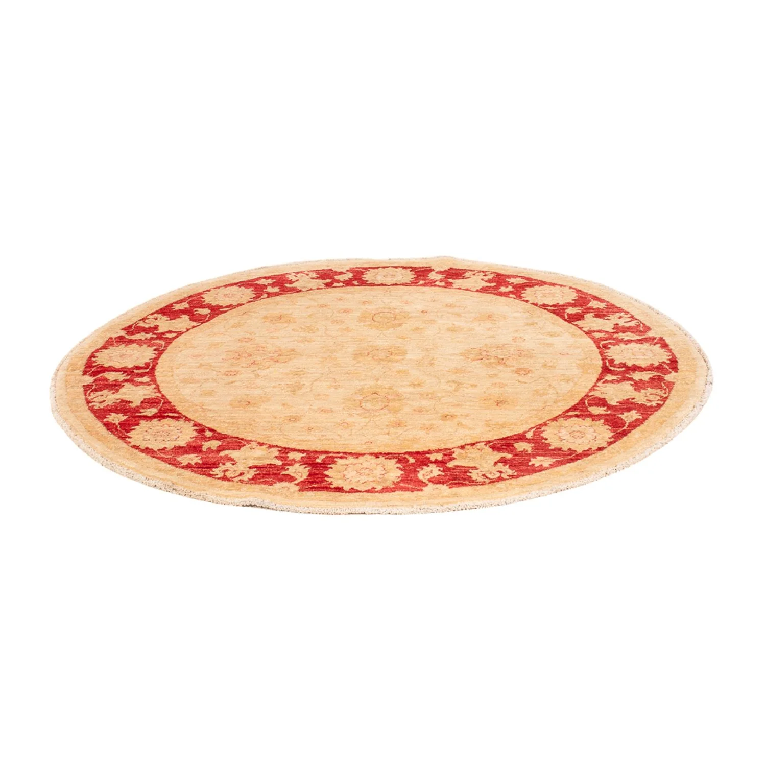 Ziegler Teppich rund  - 150 x 146 cm - beige - Image 4