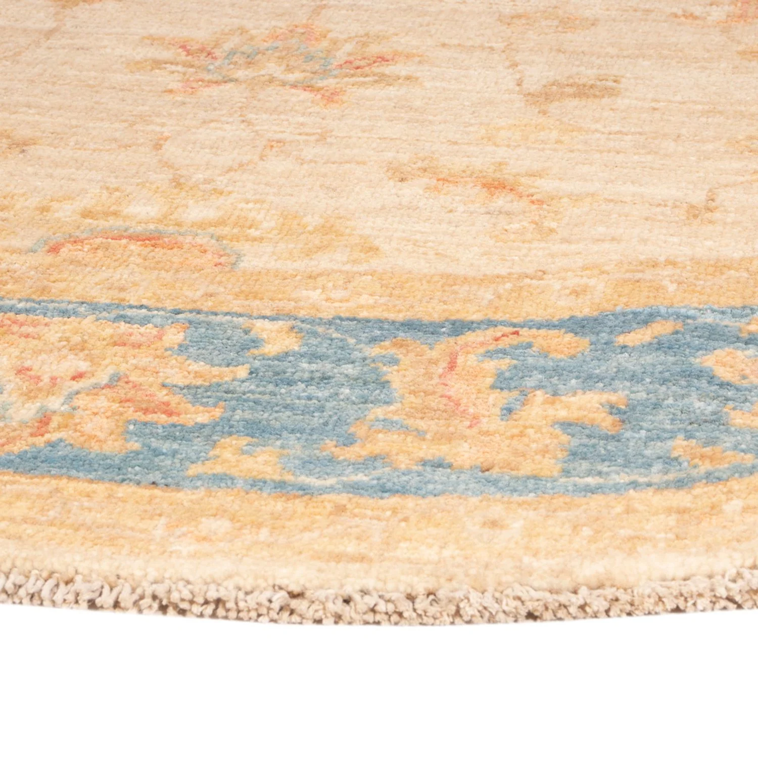 Ziegler Teppich rund - 152 x 146 cm - beige - Image 2