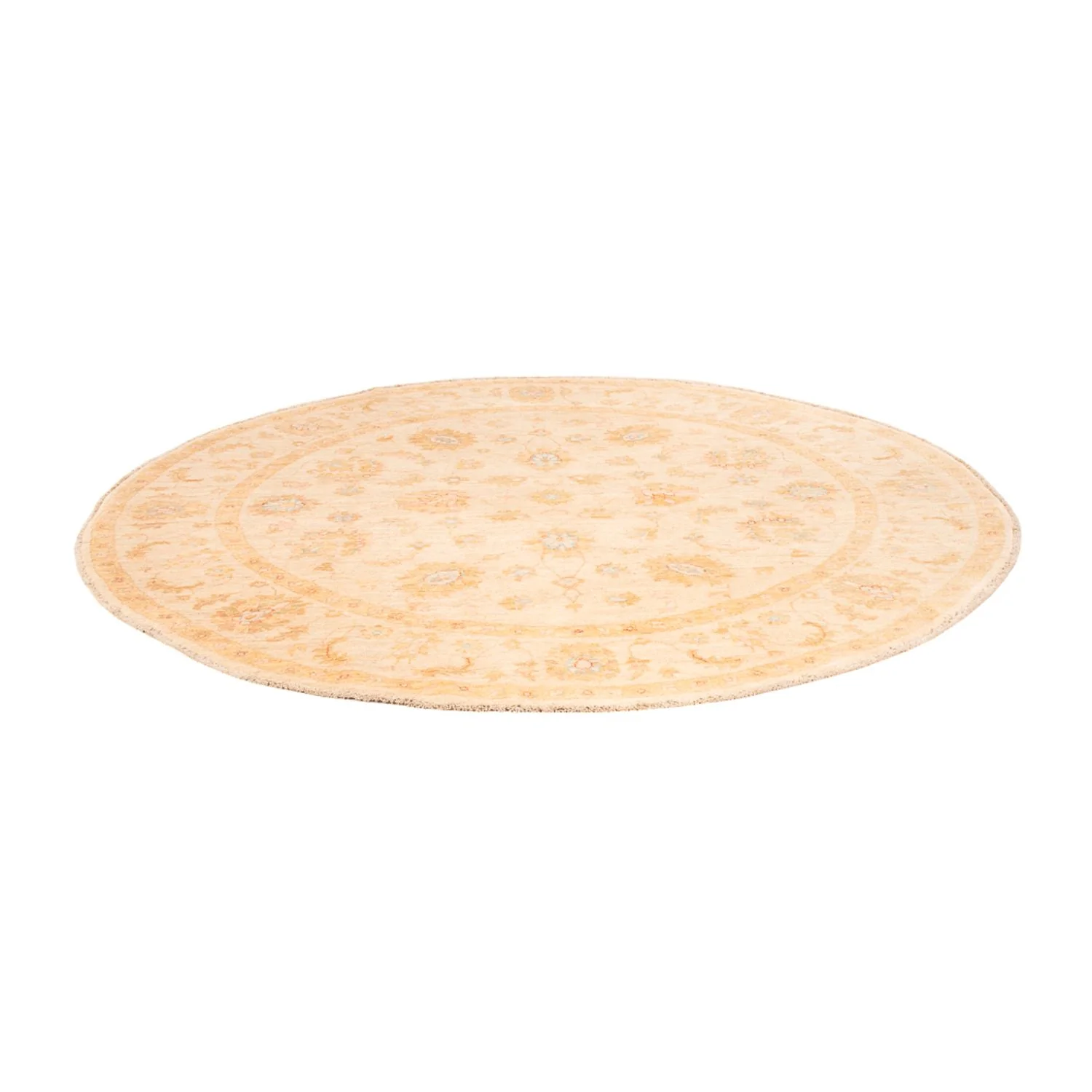 Ziegler Teppich rund  - 200 x 199 cm - beige - Image 4