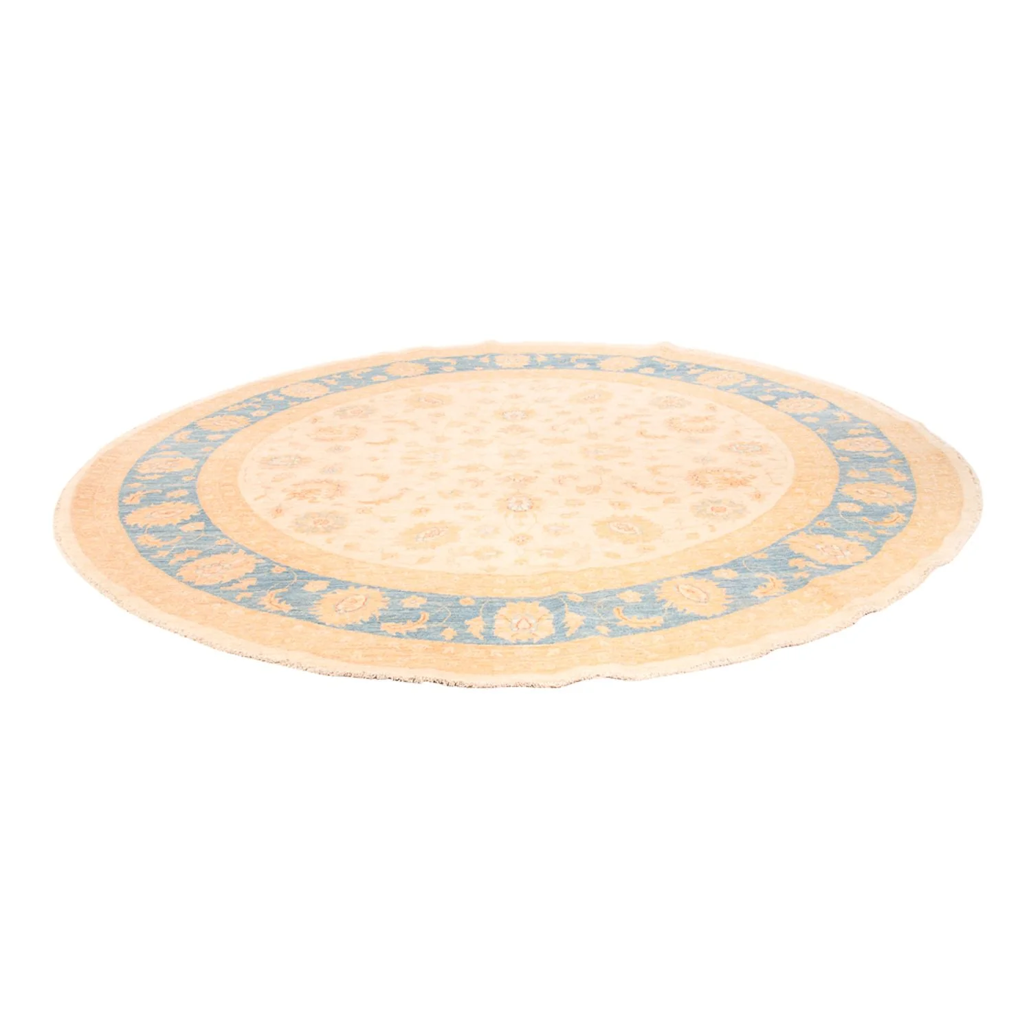 Ziegler Teppich rund  - 246 x 245 cm - beige - Image 4