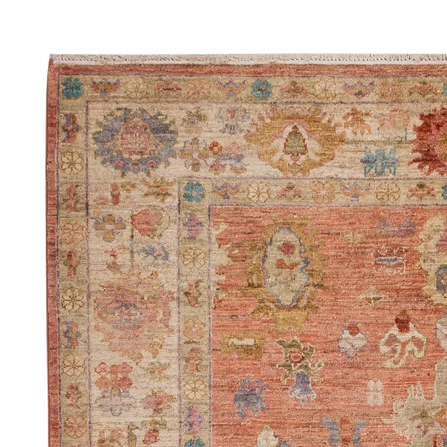 Ziegler Teppich - Usak - 194 x 152 cm - orange - Image 3