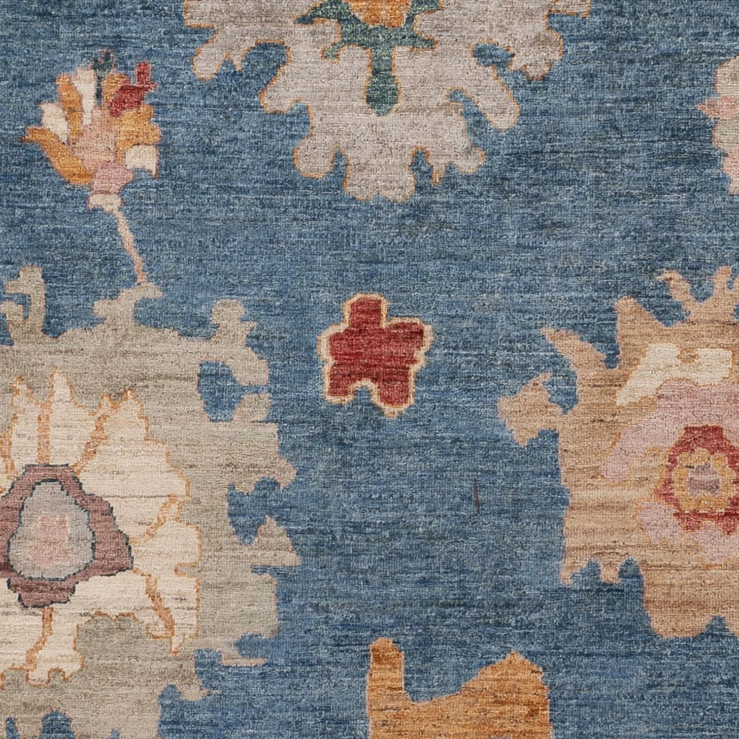 Ziegler Teppich - Usak - 260 x 204 cm - blau - Image 2