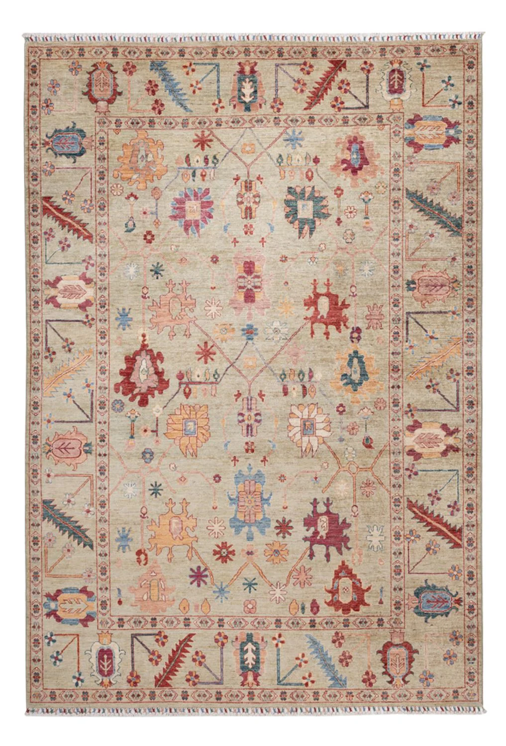 Ziegler Teppich - Usak - 290 x 202 cm - beige