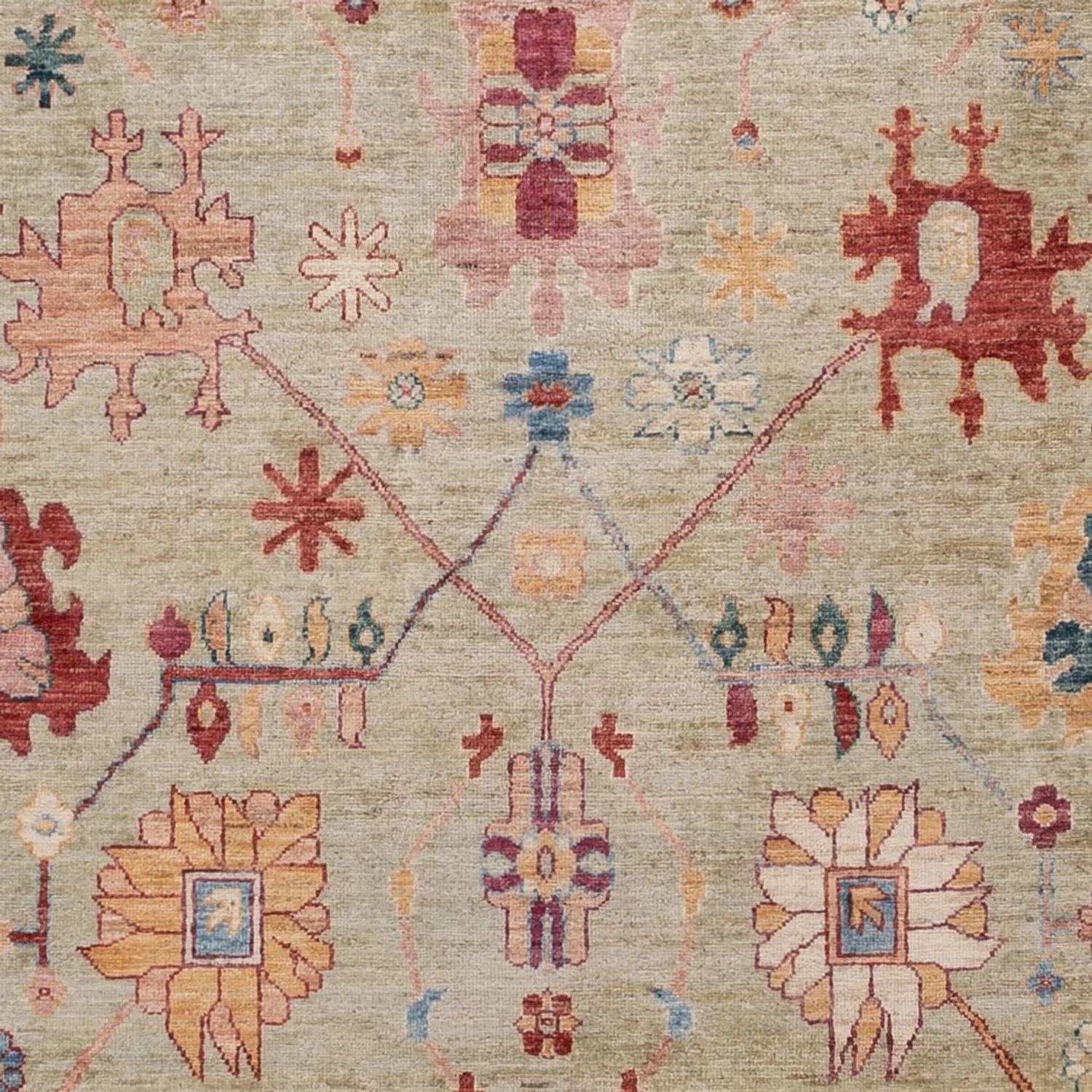 Ziegler Teppich - Usak - 290 x 202 cm - beige - Image 2