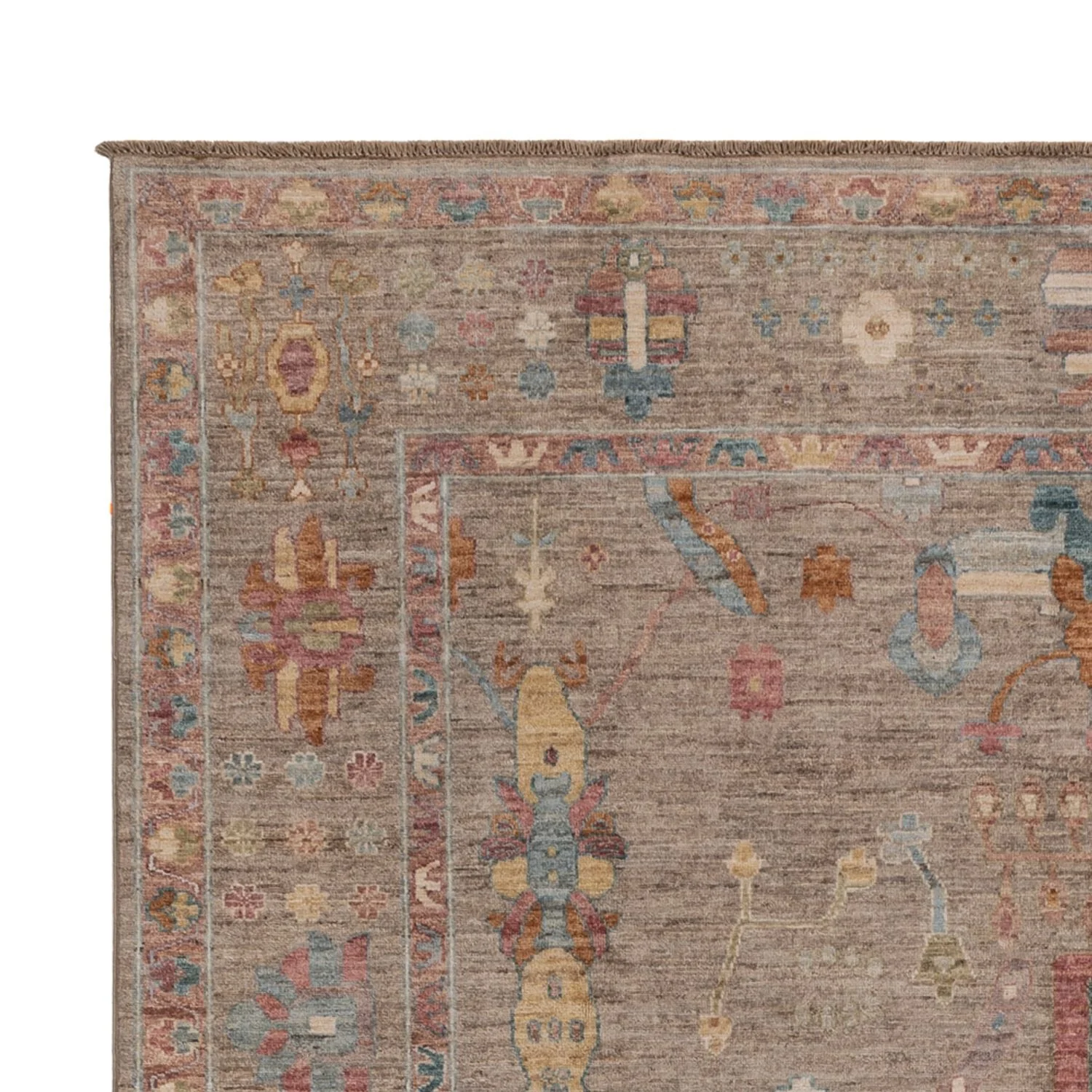 Ziegler Teppich - Usak - 301 x 204 cm - dunkelbeige - Image 3