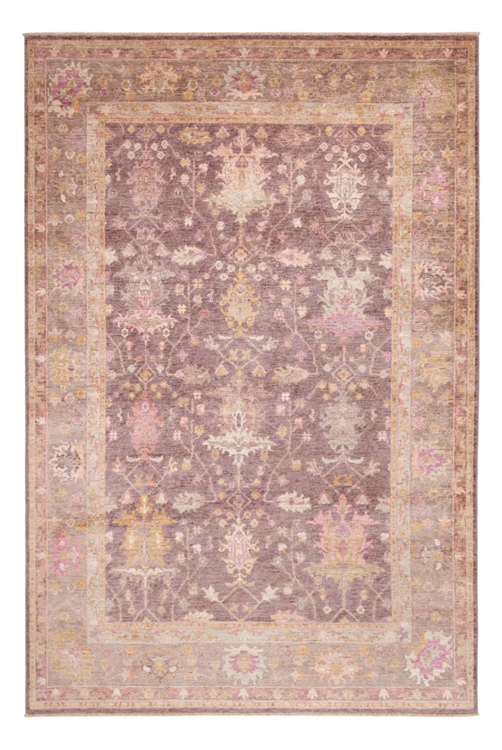 Ziegler Teppich - Usak - 302 x 202 cm - dunkelrot